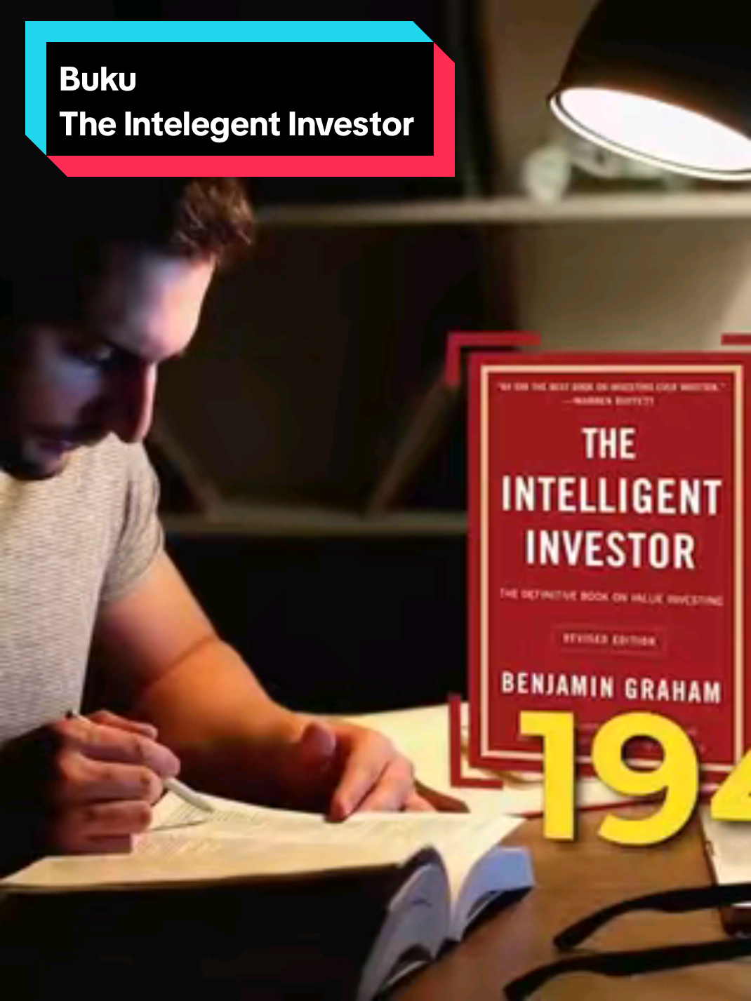 Lima Point' Penting dalam buku The Intelegent Investor yang wajib kamu ketahui untuk masa depan dalam berinvestasi. source: yt midascuan #fyp #foryoupage #edukasitiktok #investasi #buku 