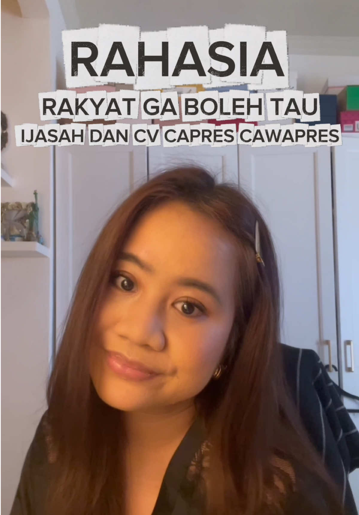 Ceritanya mau ada Capres Cawapres yang maju Pemilu 2029, datanya takut dipertanyakan publik ya? Jadi Rahasia, gitu? #prabowo #gibranrakabuming #dprri #pemilu #politik 