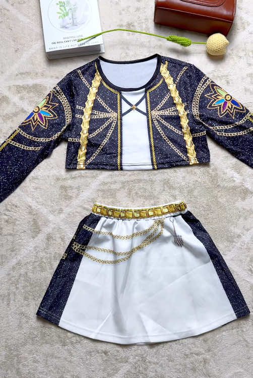 #kpop #rumi #2pcs #longsleevetop #skirt #teengirl #roleplaying #halloween #teenagegirls #womenswear #USA #DealsforYouDays #dealsforyou  #tiktokmademebuyit #spotlightfinds #spotlight 