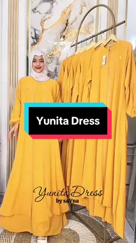 Ready Yunita Dress #gamismewah #gamisswarosky #gamiskondangan #gamisouter #fyp 