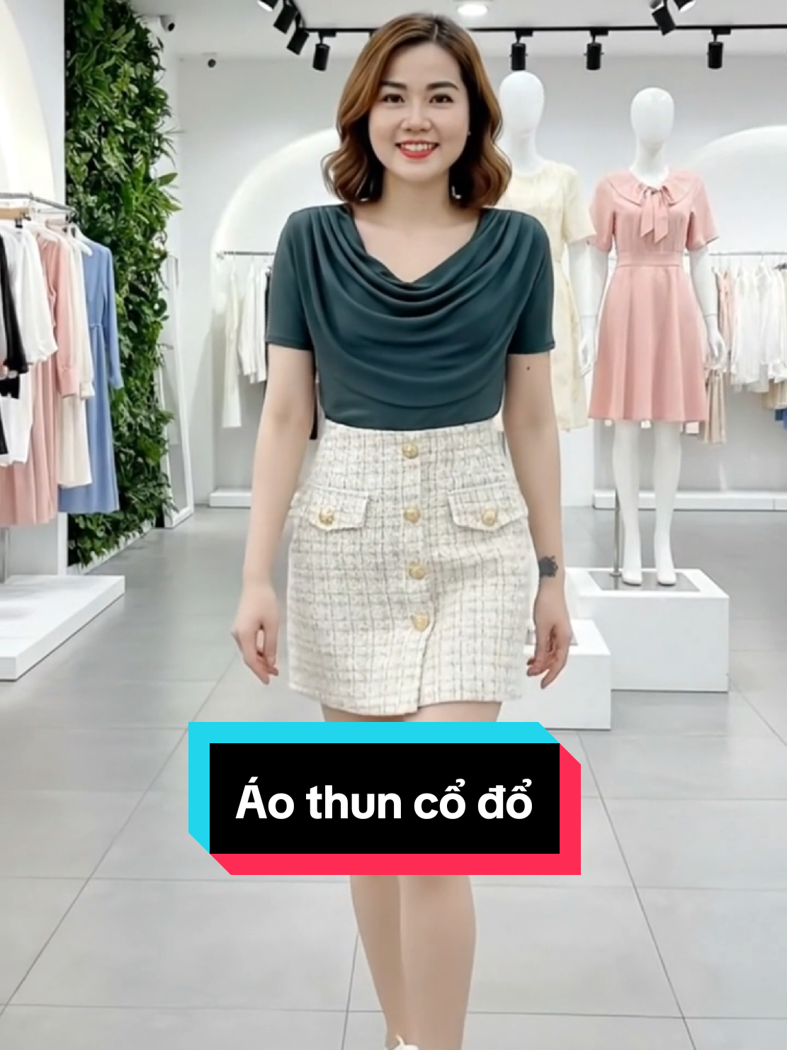 Áo thun nhũ bigsize cổ đổ. #linhlinhshop17 #ao #aothun #aocodo #aothunnhu 