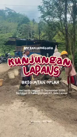 kunjungan lapangan kegiatan oplah optimalisasi lahan kelurahan karang tengah #kementan #fypシ゚ #penyuluhpertanianlapangan #banjarnegaraterkini 