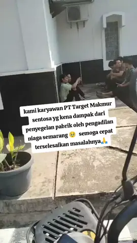 penyegelan pbrik PT Target Makmur sentosa 🥹#pbrikspinning#pengadilanniagasemarang#masukberandafyp #fypage 