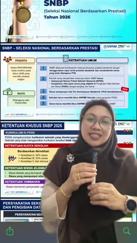 Ketentuan SNBP 2026#fypシ゚ #fyp #snpmb #snbp #snbt 