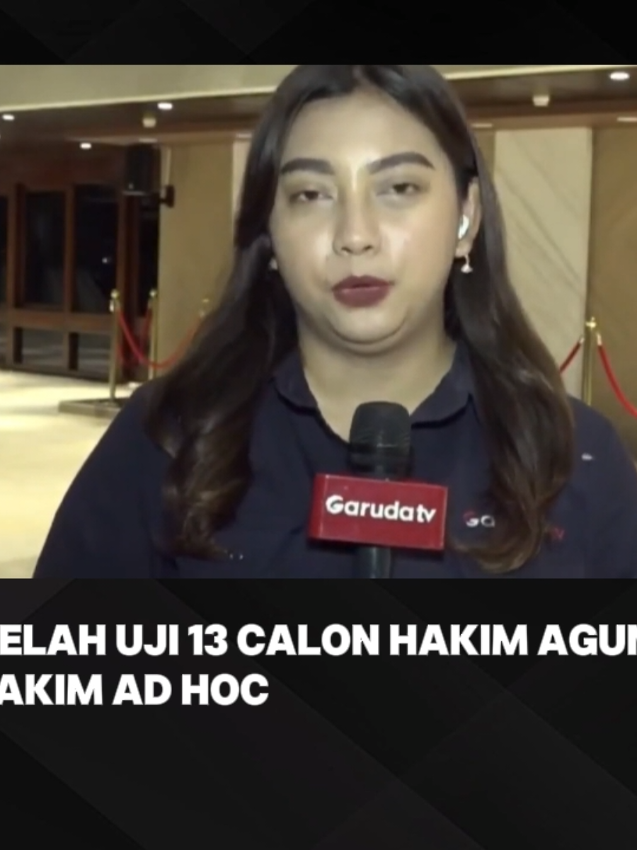 Komisi III DPR mulai melakukan rapat pleno pemilihan dan persetujuan calon hakim agung dan hakim ad hoc HAM di Mahkamah Agung. Ada 16 calon hakim yang akan diputuskan Komisi III DPR. #fyp #xybcafyp #hakimagung #foryoupage #dpr
