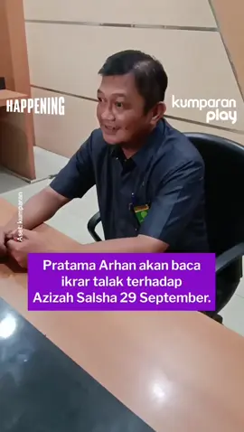 Juru bicara Pengadilan Agama Tigaraksa, Mohamad Sholahudin memastikan putusan hakim sudah berkekuatan hukum tetap. Hal itu terjadi setelah masa tunggu 14 hari setelah putusan majelis hakim, telah dilalui. Sidang ikrar talak akan digelar pada Senin, 29 September mendatang. Aset: kumparan #happening #update #entertainment #svt #pratamaarhan    