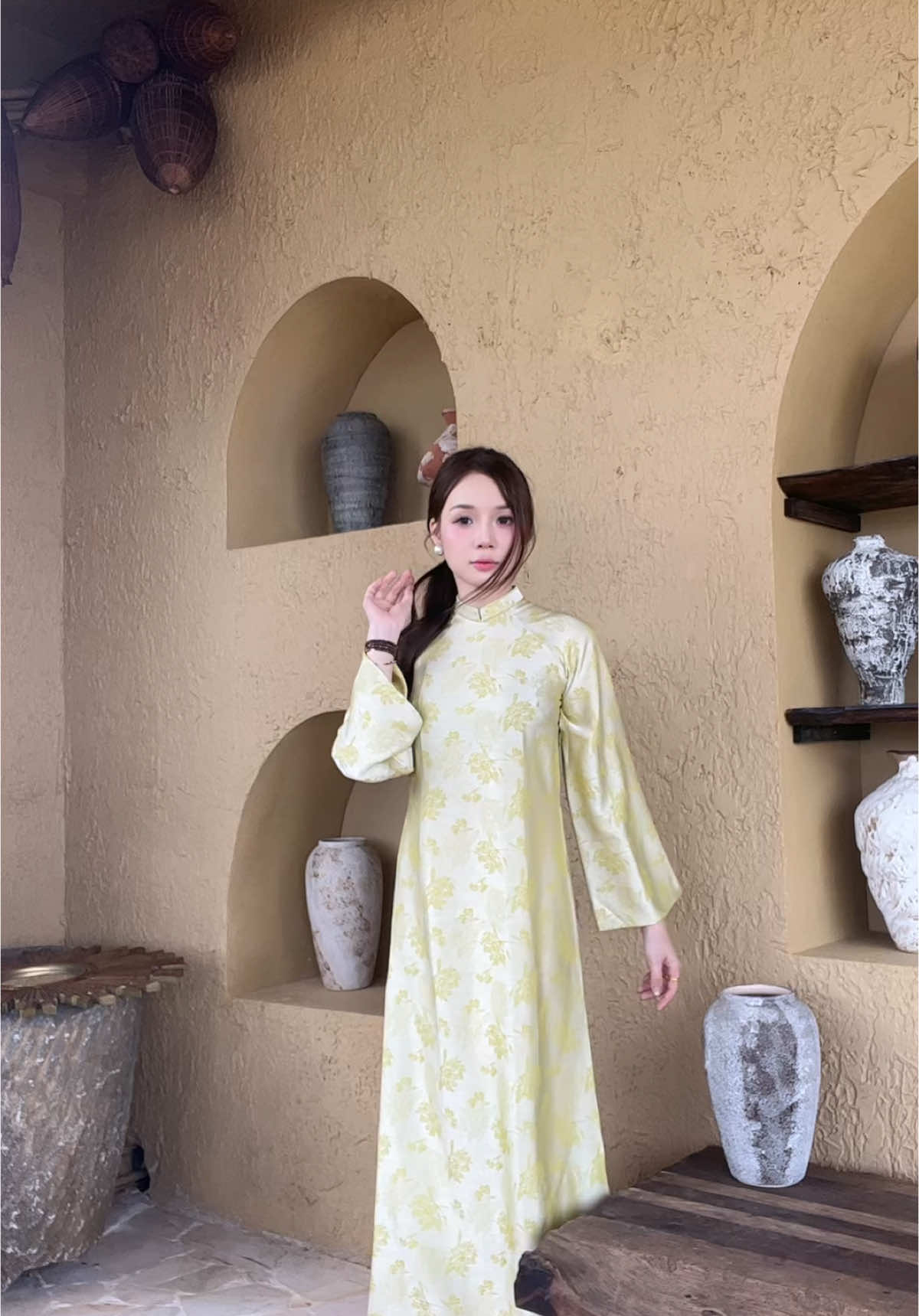 Iu cái màu này quá 😼 #aodai2025 #aodaisuong #aodaigam #aodai #aodaivietnam #aodaicachtan #aodaitet #aodaicuoi #aodaidep 