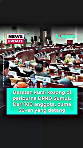 rapat dewan kosong di sumatra