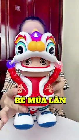 ✅BÉ MÚA SƯ TỬ✅CHƠI TRUNG THU CHÂN ÁI LUÔN NHA CÁC MOM #quatangtrungthu #trungthu2025 #dochoichobe #longdentrungthu #viral 