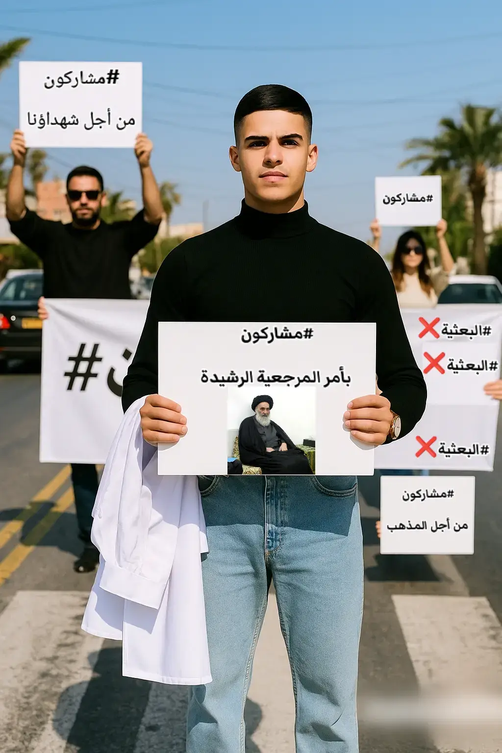 #مشاركون #المرجعية_الدينية_العليا🇮🇶  #العراق_بغداد #capcut #انتخبوا 