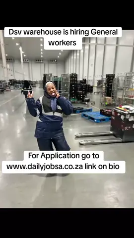 Submit your CV  Apply here www.dailyjobsa.co.za