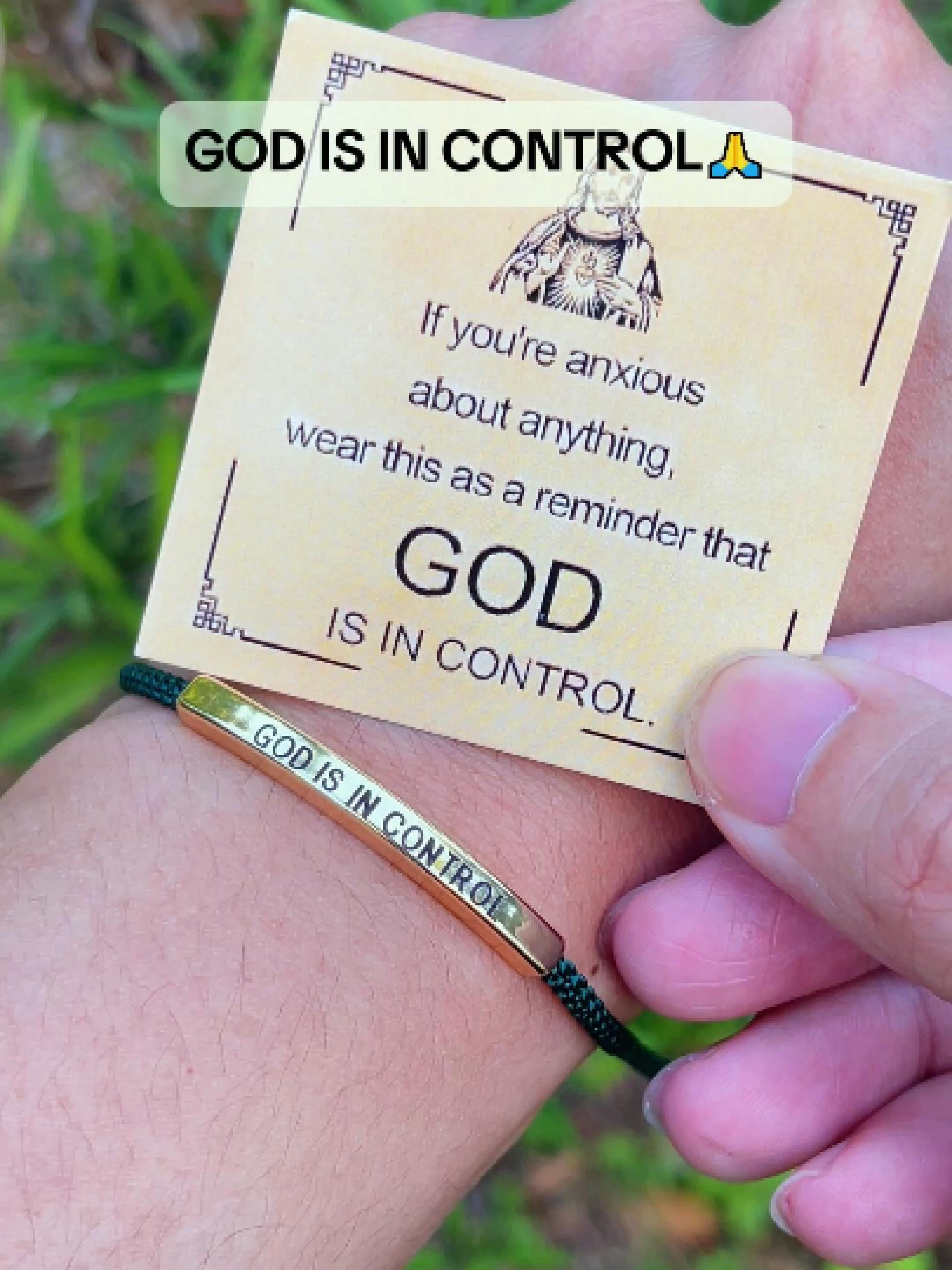 God’s word isn’t just in the Bible — it can be with me, every single day. #fyp #christianity #godloveyou #Jesuslovesyou #inspirebracelet #giftidea #inspire
