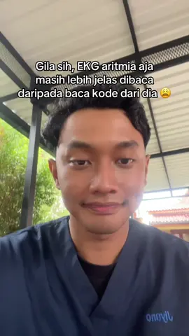 Congrats yaa, kodemu berhasil bikin EKG minder 👏👏👏 #kedokteran #fk #bingung #kodekeras #fypシ 