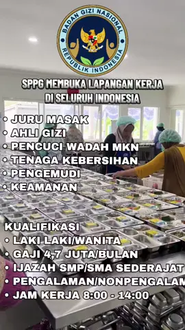 PENEMPATAN DI SELURUH INDONESIA YA KK LINK PENDAFTARAN ADA DI BIO PROFIL #lokersppgindonesia #makanangizigratis #makanangizigratis #lokersppgindonesia 