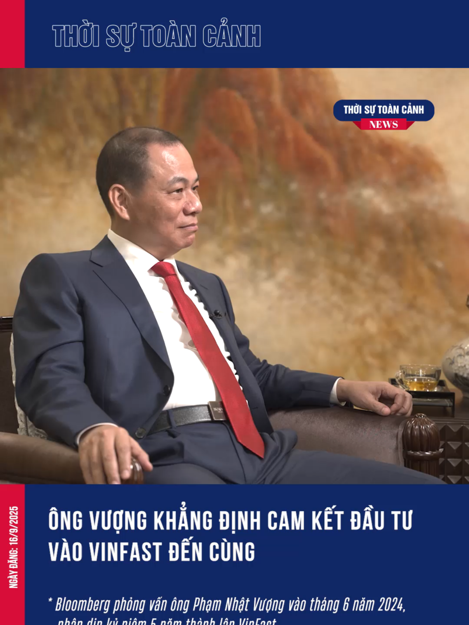 Ông Vượng khẳng định cam kết đầu tư vào VinFast đến cùng #vinfast #vingroup #phamnhatvuong