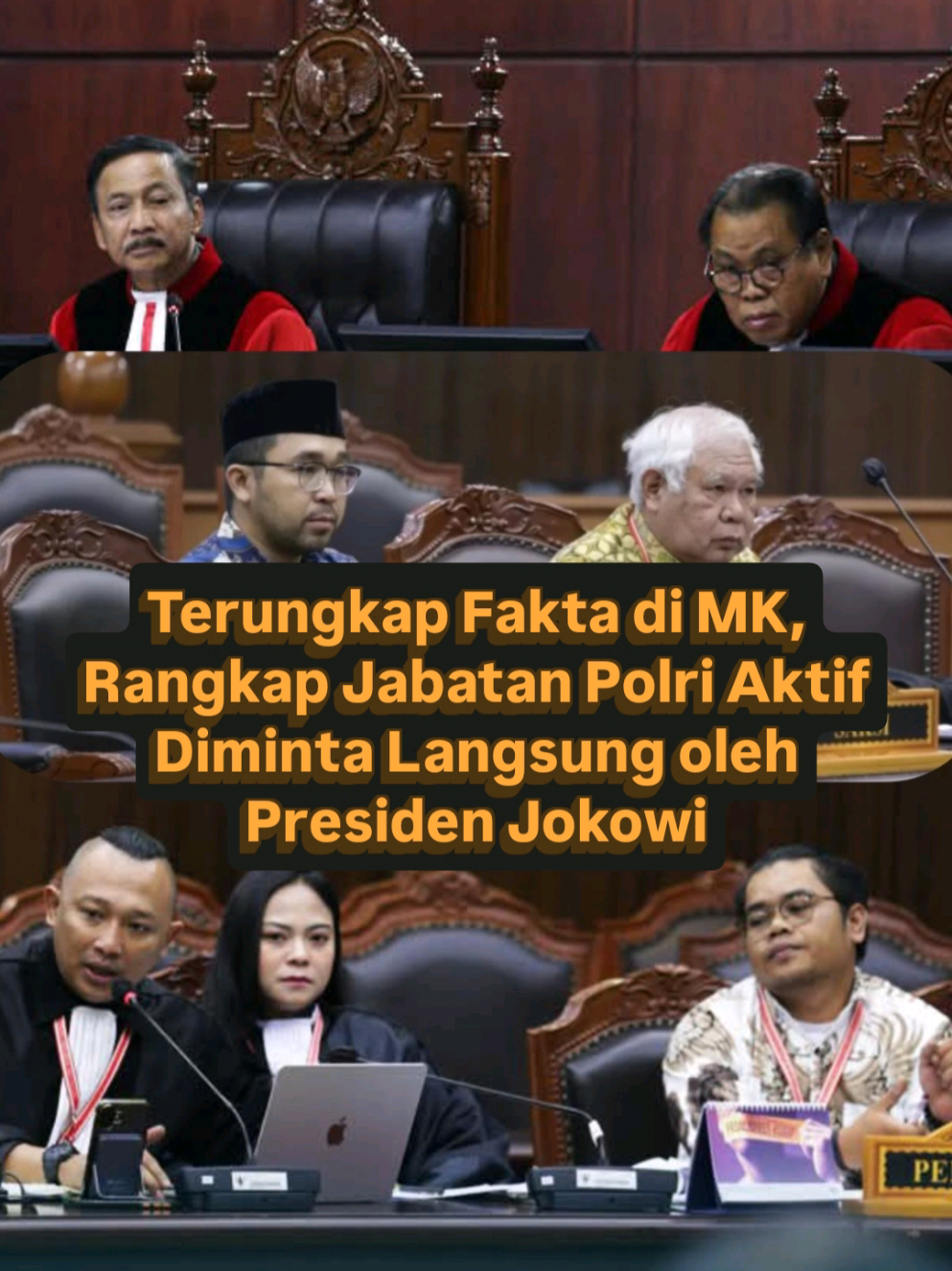 ‎Sidang kelima pengujian Pasal 28 ayat (3) dan Penjelasan Pasal 28 ayat (3) UU Polri terkait anggota polisi aktif yang menduduki jabatan sipil digelar oleh MK. Kali ini agendanya Mendengar Keterangan DPR serta Ahli dan Saksi Pemohon. ‎Di sisi lain, Laksamana Muda TNI (Purn) Soleman B. Ponto selaku Ahli Pemohon, menilai frasa “tidak berdasarkan penugasan dari Kapolri” menimbulkan ketidakpastian hukum dan berpotensi mengganggu prinsip single command system.  #hakkonstitusional  #rangkapjabatanpolri  #fyppppppppppppppppppppppp  #kepastianhukum  #sidangrangkapjabatanpolriindonesia 