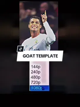 #CapCut Goat Template | #goat #cr #trendingvideo #templatecapcut 