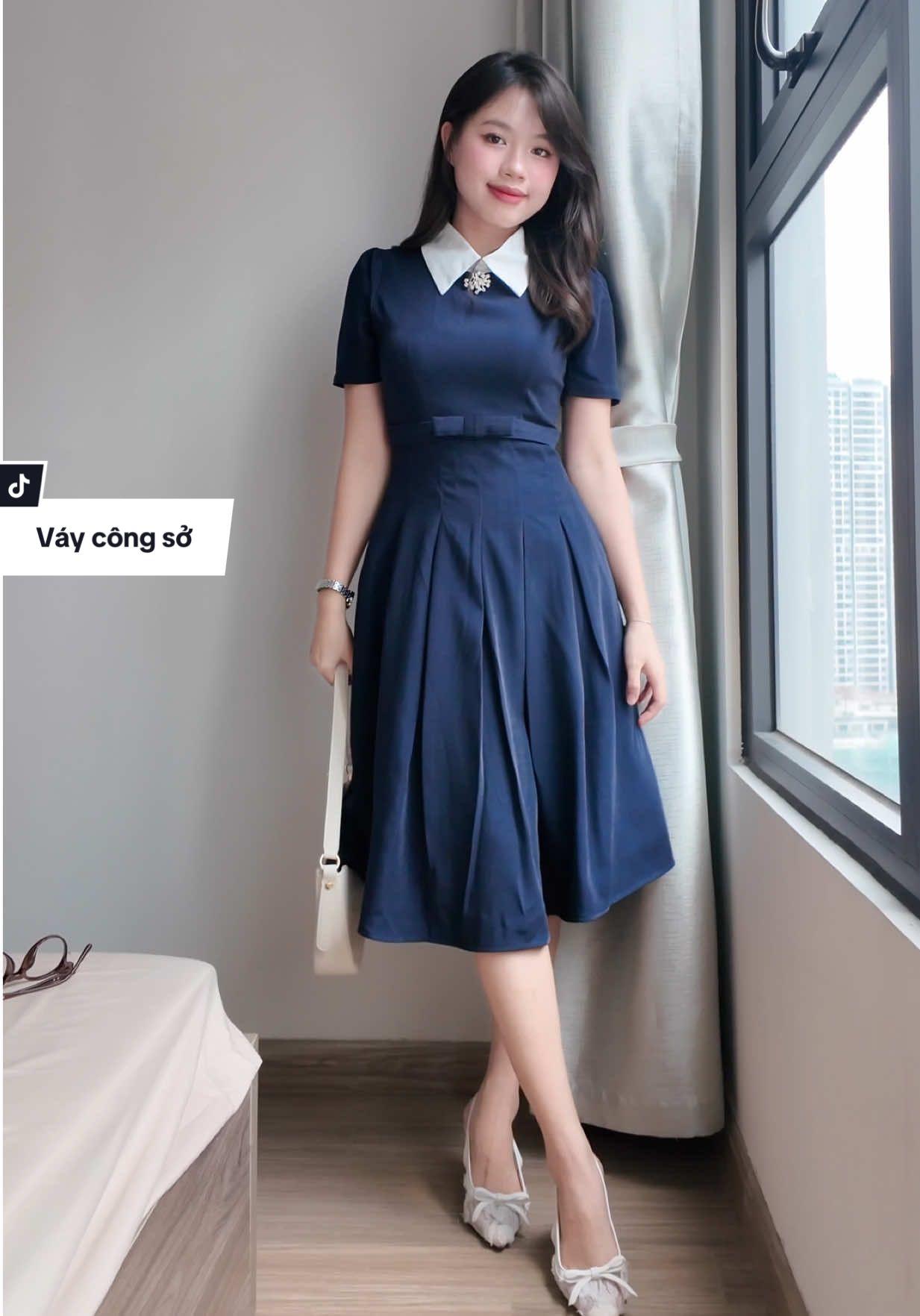 Form kiểu này che bụng khá tốt nha mấy bà  #meimytom #vaycongso 