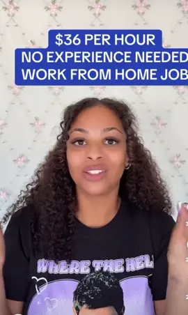 $36 per hour no experience needed full-time remote job. This work from home job was just posted and perfect to apply to ASAP! #workfromhomejobs #workfromhome #workfromhomemom #workfromanywhere #workfromhomelife 