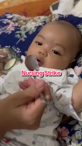 sudah 2 hari tidak mau DBF, karna takut dehidrasi jadi diakalin pake sendok 🥹. alhamdulillah mau  apa ada cara lain, plis sharing momi