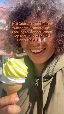 @HullGrubGuru🇵🇸🍽️👑 behind scenes , it shouldn’t have been that hard to get a lemon top 😂😂😂 if you haven’t seen the lemon top I ended up getting feel free to go check it out ! ☺️ @HullGrubGuru🇵🇸🍽️👑 Fish and chip review coming Thursday ! 🥰 #foryou #scarborough 