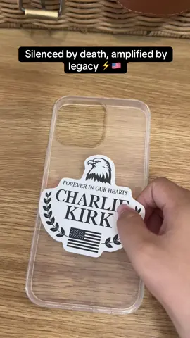 #CharlieKirk #AmericanHero #PatrioticTribute #InMemoryOf #NeverSilent     