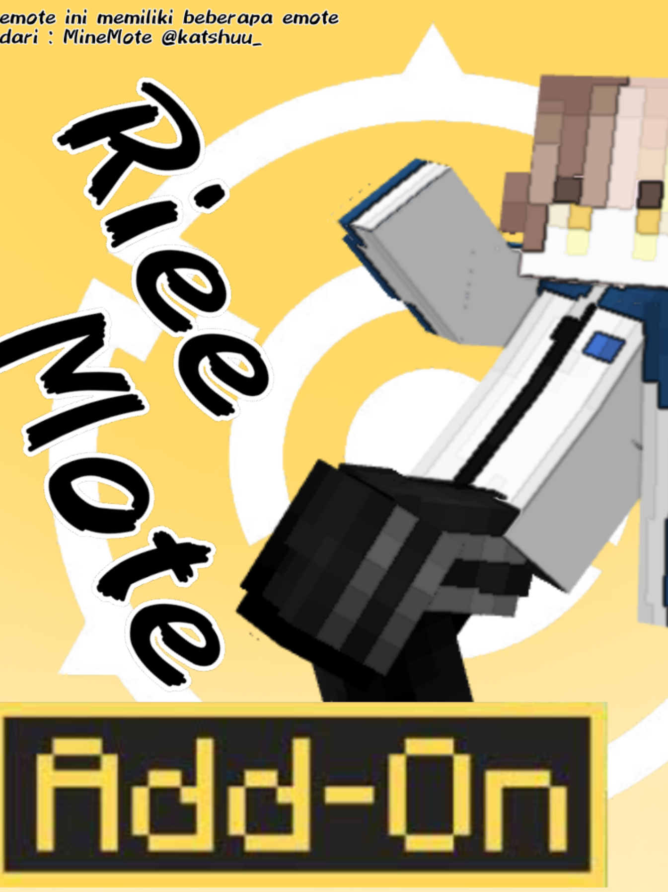 ตอบกลับ @user13630049371840 สอนดาวโหลด Addon emote ฟรี #minecraftroleplay #addon #minecrafpe #Minecraft #fpy 
