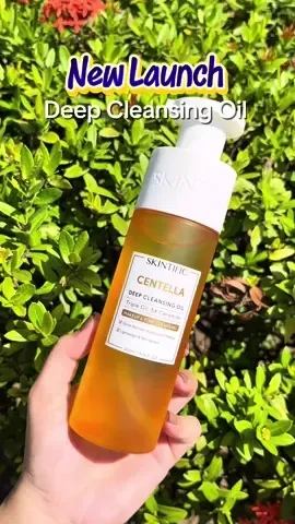 Centella deep cleansing oil skintific pembersih makeup waterproof🥰✨ #skintific #centelladeepcleansingoil #pembersihmakeup #cleansingoil #fypskincare  @Skintificid 