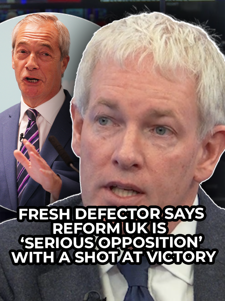 Newly appointed Reform MP says he is enthusiastically backing the party, calling it a serious opposition with a real chance of winning.  #ReformUK #Politics #DannyKruger #Torries #GBNews