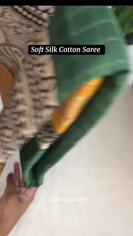 Semi Silk Cotton Saree💚💛 Light weight and soft to drape all day for a spécial occasion.  Colour : Forest Green with Mango Yellow Combination 💚💛 Colour might slightly vary due to photography 💛💚 Price : 38€ Shipping International 🌍  DM for Price and order details for other locations 💛💚 Light weight Silk Cotton Saree | Timeless Silk Saree | Luxe Saree for Saree lovers | Heavy Zari Saree | Cotton blend Silk Saree | Copper Zari Saree | Traditional Tamil Patty Saree | Semi Silk Saree | Kanchipuram Treasure | Paris Sarees  #lamaisondusari #fypviralシ #pourtoii #silkcottonsaree #kanchipuramsaree 