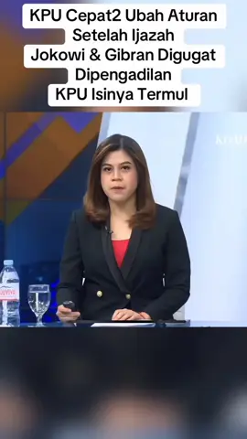 #Ini bukti mulyono mau merekayasa lagi pemilu yg akan datang krn gibran bakal dicalonkan, Dan bukti bahwa pemilu yg kmrn tdk jujur Dan adult smw hasil rekayasa mulyono🤪🤑 Keputusan KPU yang mengubah aturan terkait dokumen pasangan calon presiden dan wakil presiden, terutama setelah gugatan ijazah Jokowi dan Gibran, menimbulkan kecurigaan bahwa KPU ingin melindungi pasangan tertentu dan merekayasa hasil pemilu. Ini dapat membahayakan kepercayaan publik terhadap proses demokrasi dan pemilu di Indonesia. Mari kita terus mengawal proses politik agar berjalan dengan adil dan transparan. #assalamualaikumwrwb🙏🥰🙏  #fypシ゚viral🖤tiktok☆♡🦋myvideo  #viralvidiotiktoknepalforyoupage #MENEMBUSBATAS  
