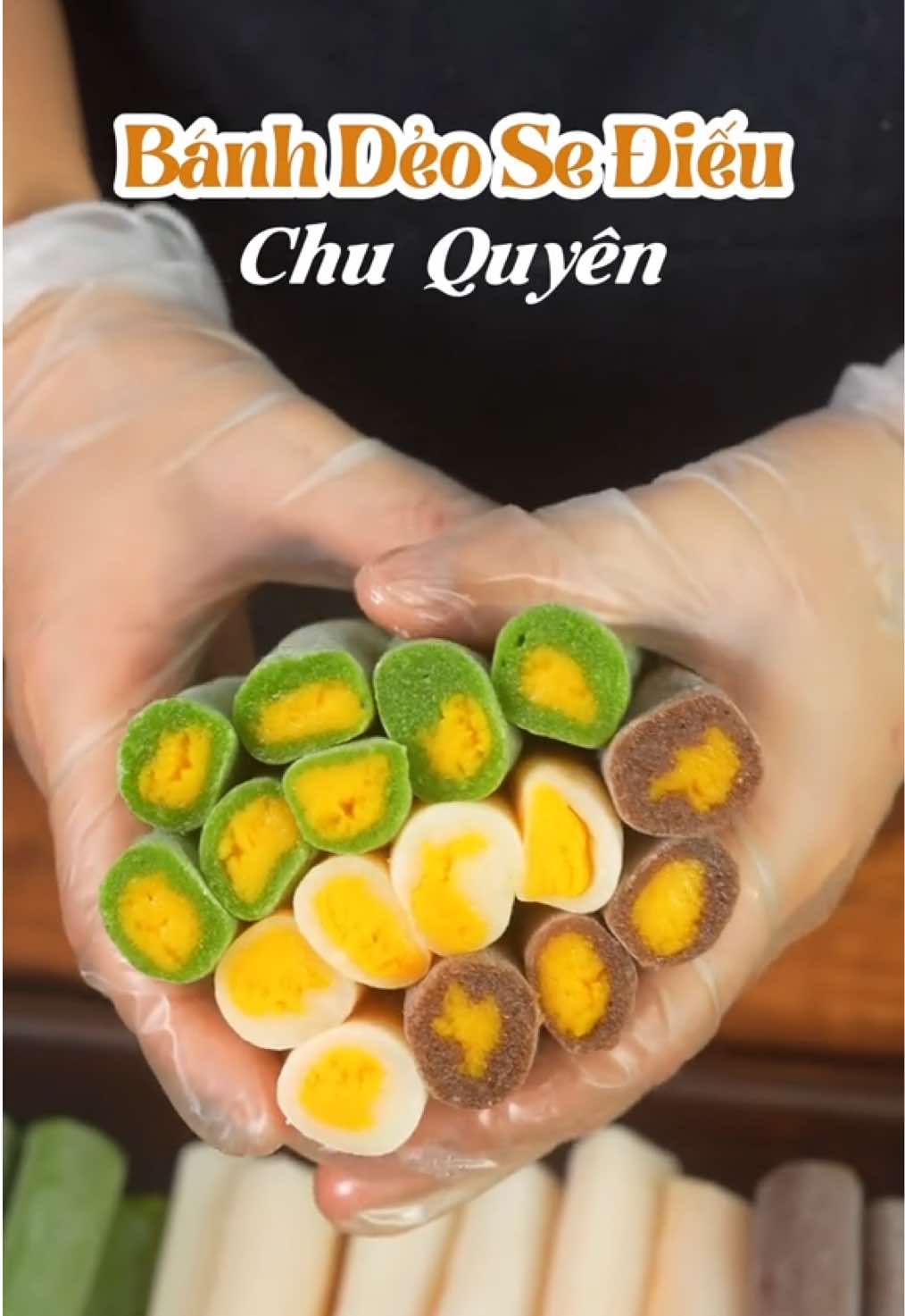 Bánh dẻo se điếu - Bánh dẻo kéo sợi hot trend mùa trăng 2025 #banhtrungthu #banhdeosoi #chuquyencake