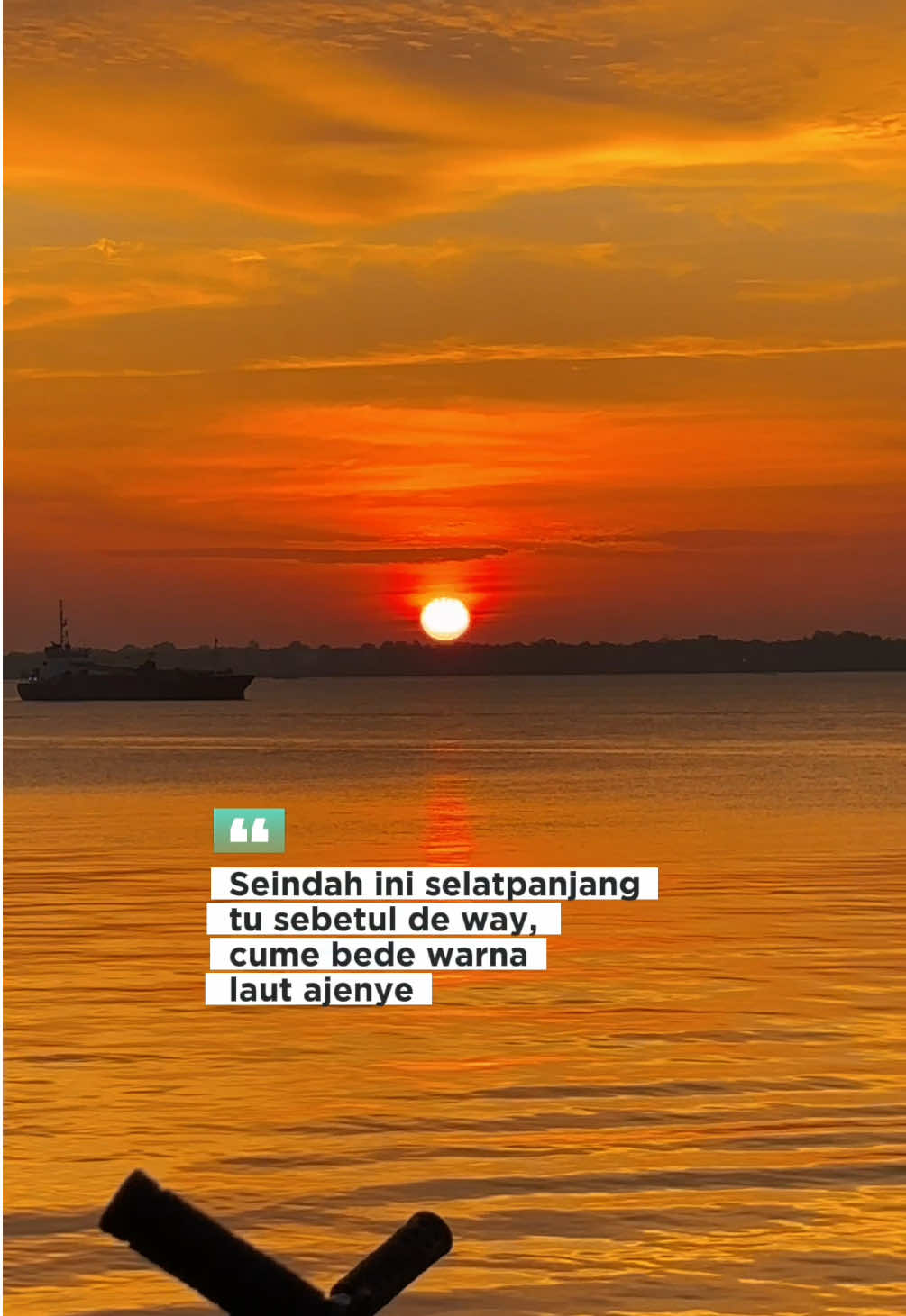 Betul dak? #sunset #selatpanjang #meranti #senja #hiddengem 