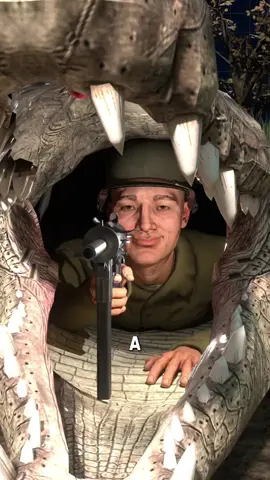 Did a Soldier Really Hide in a Crocodile 🐊#viral #fyp #foryou 