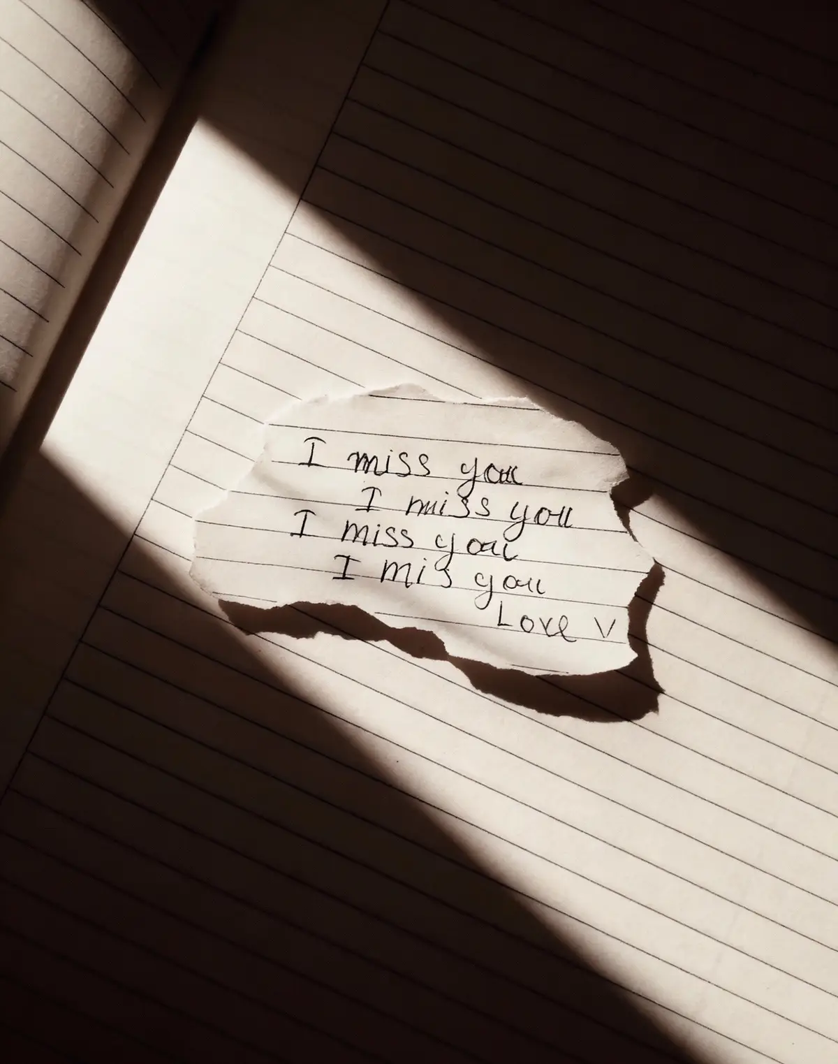 I miss you 