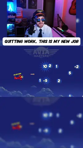 QUITTING WORK, THIS IS MY NEW JOB#aviamaster #unemployed #aviation #streamer #plane 