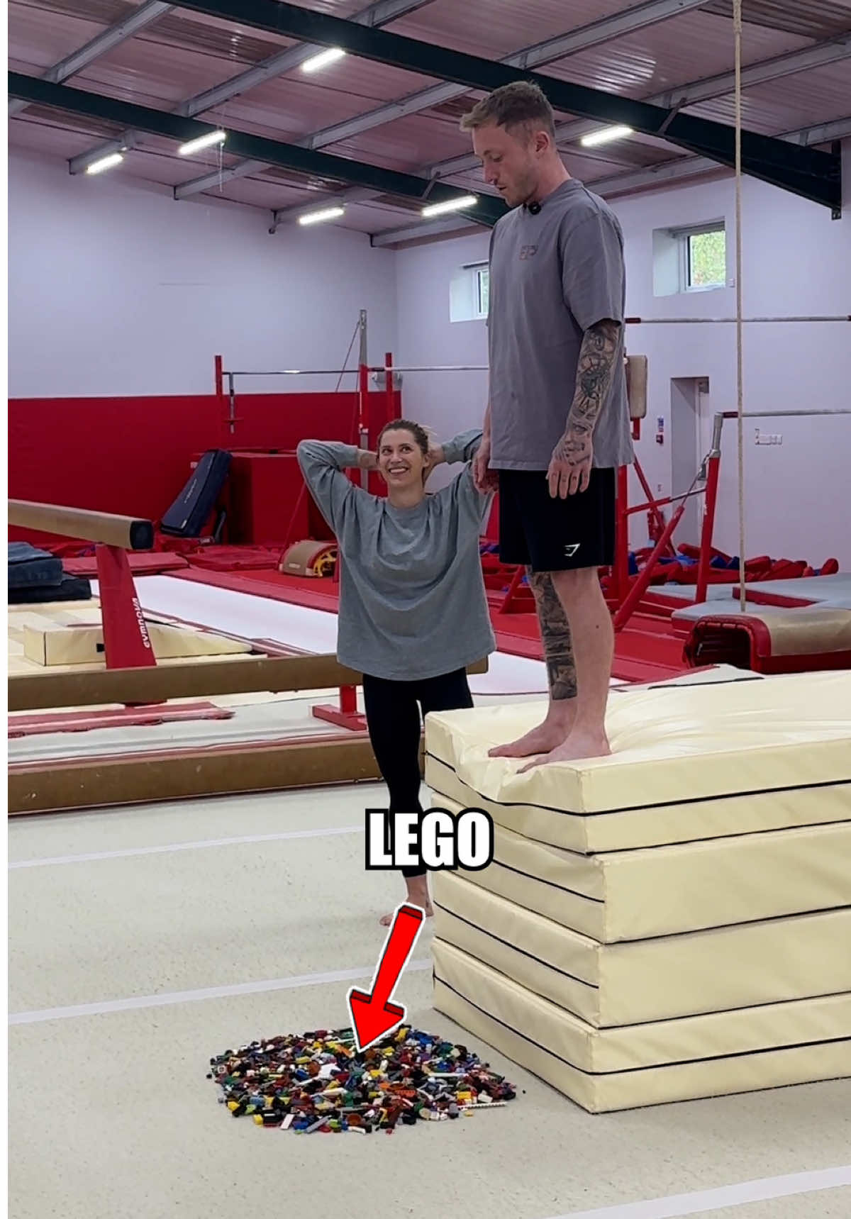 Parents.. you know the pain, just not from these stupid heights 🤣🤣 @Lucie Colebeck 