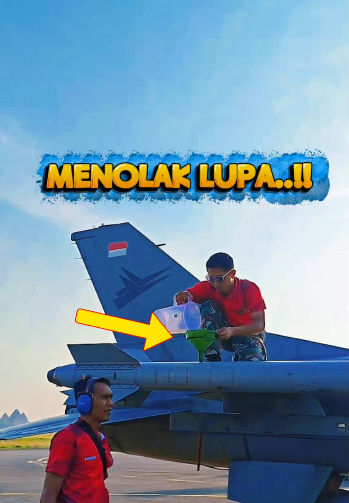 Menolak Lupa!! F-16 Fighting Falcon Angkatan Udara Indonesia #jettempur #f16 #angkatanudara #tniindonesia🇮🇩 