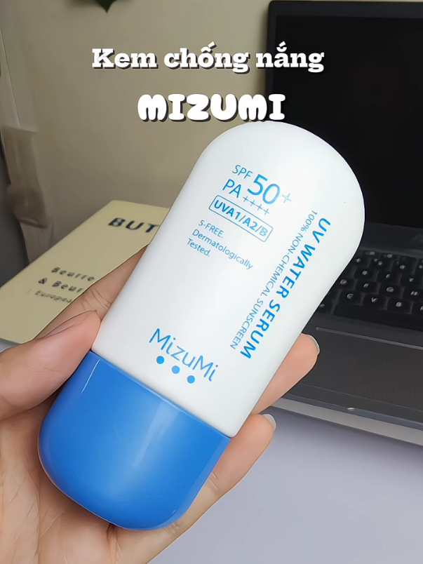 MizuMi Kem Chống Nắng UV Water Serum SPF50+ PA++++ 40g Phổ Rộng KCN 