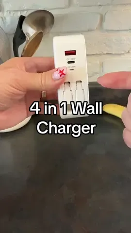 Literally saved my marriage #tiktokshopcreatorpicks #4in1charger #retractablecharger #homegadgets #homeelectronics 