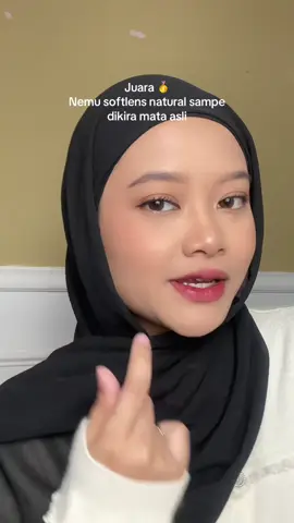 Softlens @pinkrabbitlens udh pasti nyaman bgt bgt!  #racuntiktok #softlens 