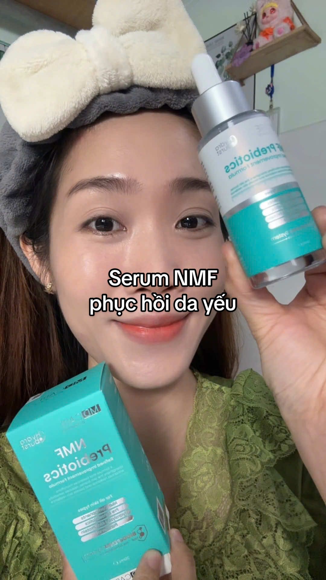 Da yếu, da bong tróc treatment, da corti, hay peel nên thử dùng con serum NMF MD care nhé cả nhà (nhớ xem hết video trước khi cmt nghen 😁) #reviewlamdep #serumloikhuan #Nmf #MDcare 