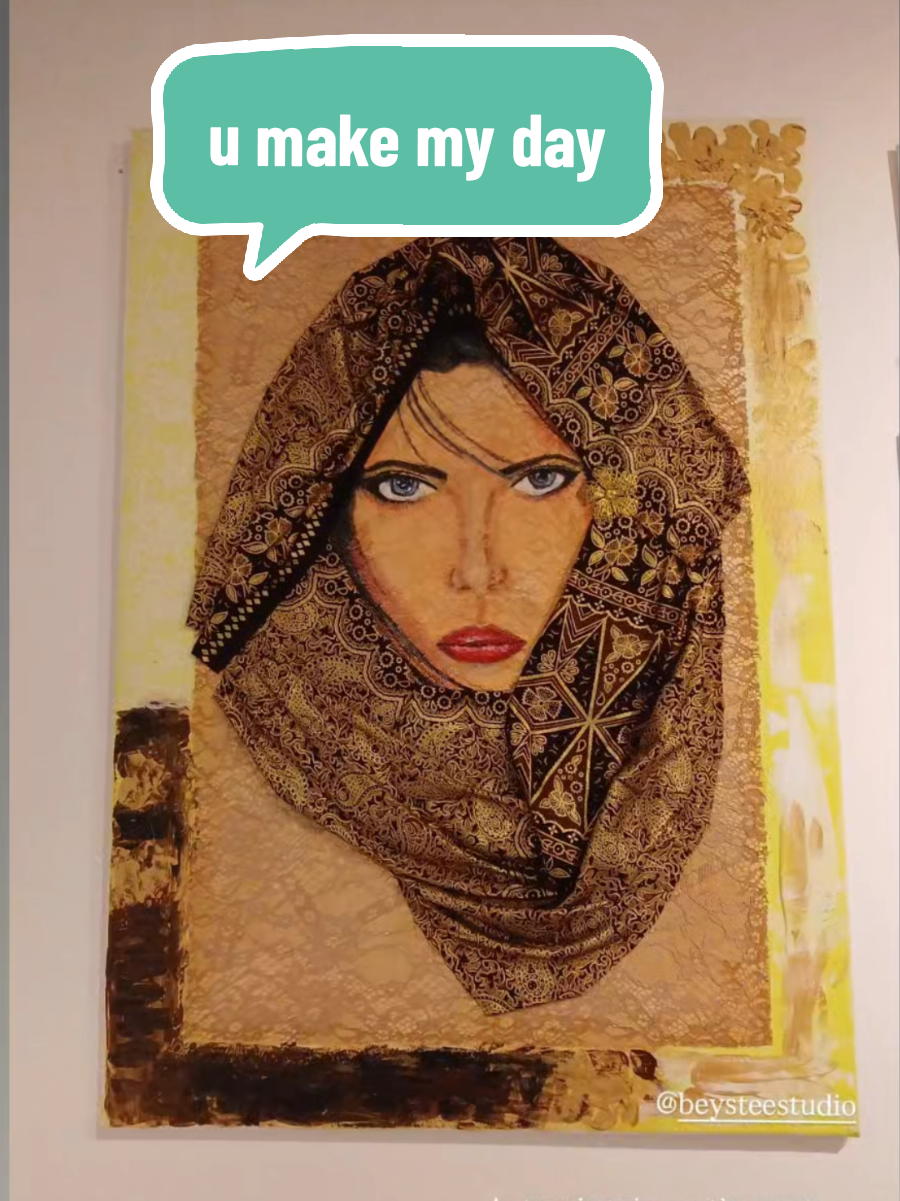 Tqsm for those who are coming my studio and get inspired by my artwork..  #harimalaysia  #artpainting  #mixedmedia  #fypシ 