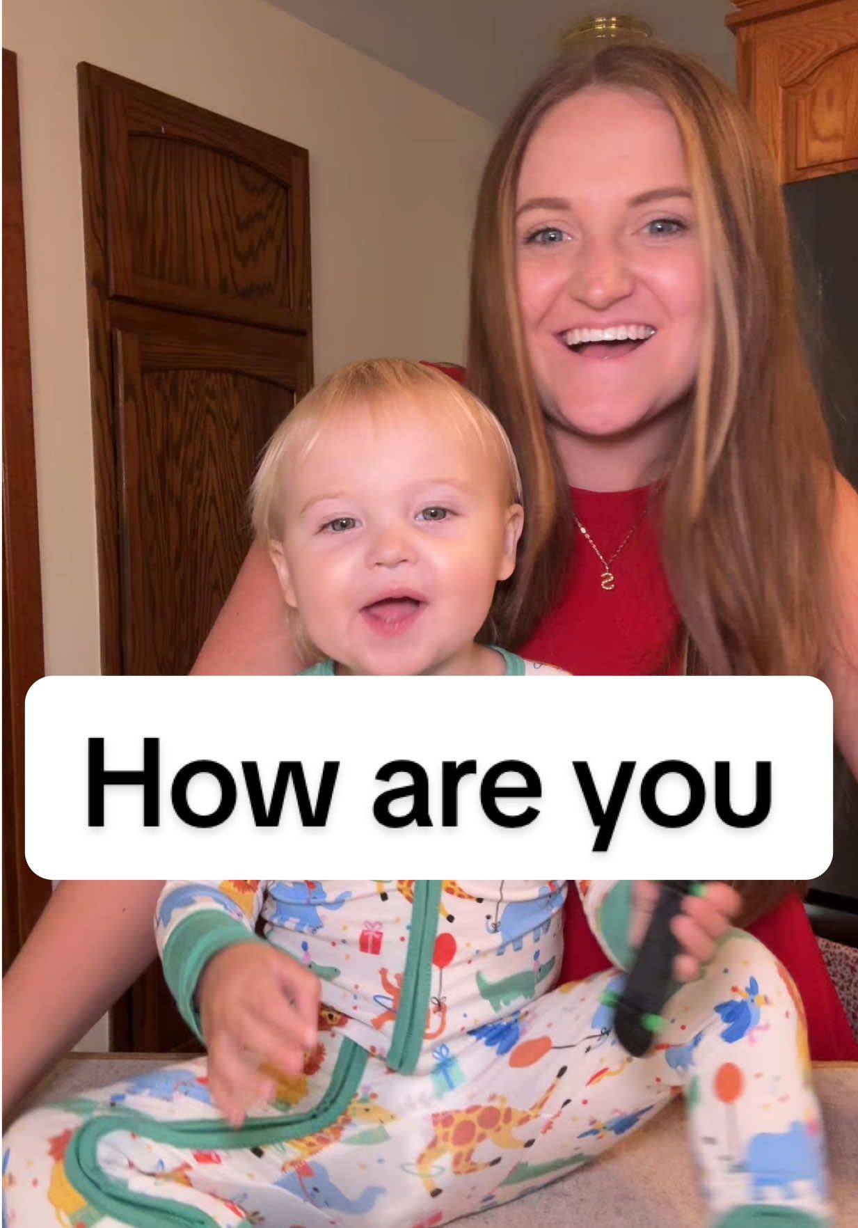 How are you?!?? #MomsofTikTok #dancingbaby #babydance #dance #toddlersoftiktok 