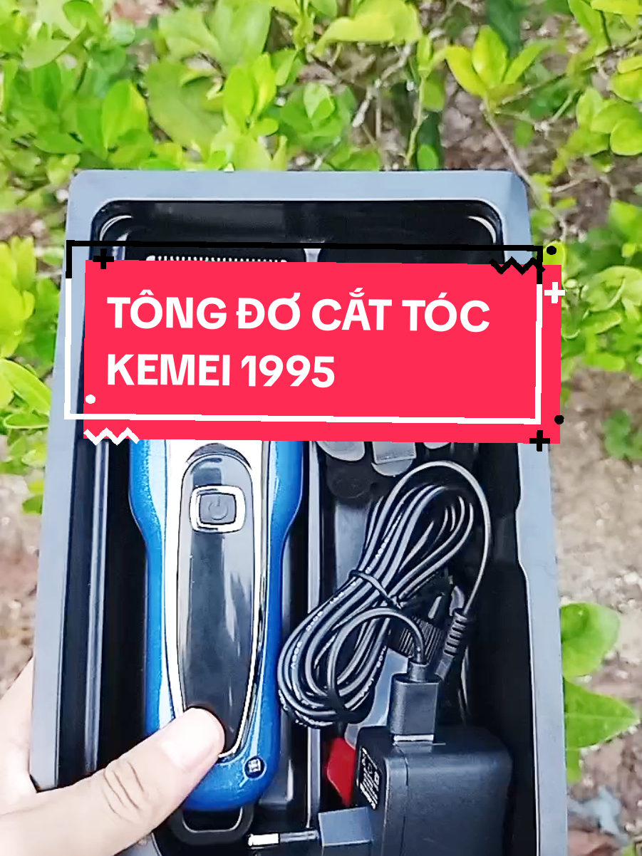 Tông đơ cắt tóc Nam pin trâu lưỡi mài chuốt động cơ mạnh mẽ KEMEI 1995 #taokieutoc #cattocnam #kemei #barber #@huyenphongshop@Huyền Shop😻 @Huyền Shop😻 @Huyền Shop😻 