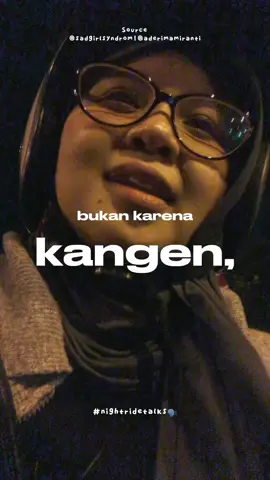 #nightridetalks lagi setelah sekian lama enggak:)  