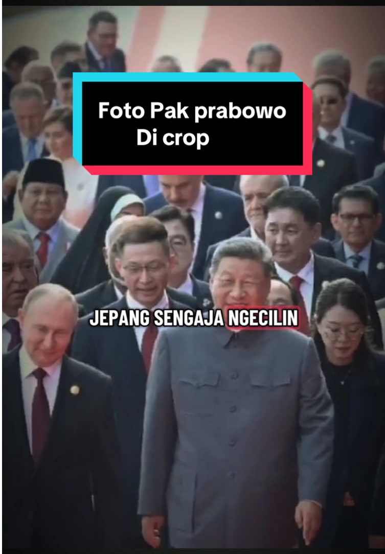 Media Jepang CROP foto presiden Indonesia #talk 