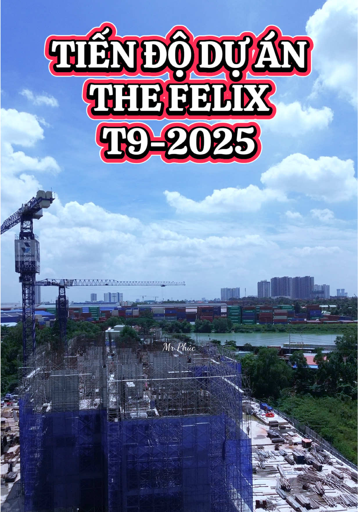 Cập nhật tiến độ xây dựng dự án : THE FELIX của CĐT C- HOLDING T9-2025.  Dự án được rất nhiều người trẻ mua , phong cách trẻ trung , hiện đại , hiện giỏ hàng cũng đã bán hết hơn 90%.  Tiến độ xây dựng phải nói là thần tốc . Cùng xem những thước phim mới nhất về dự án : #xuhuong #cuongdola #chungcu #thuananbinhduong #canho 