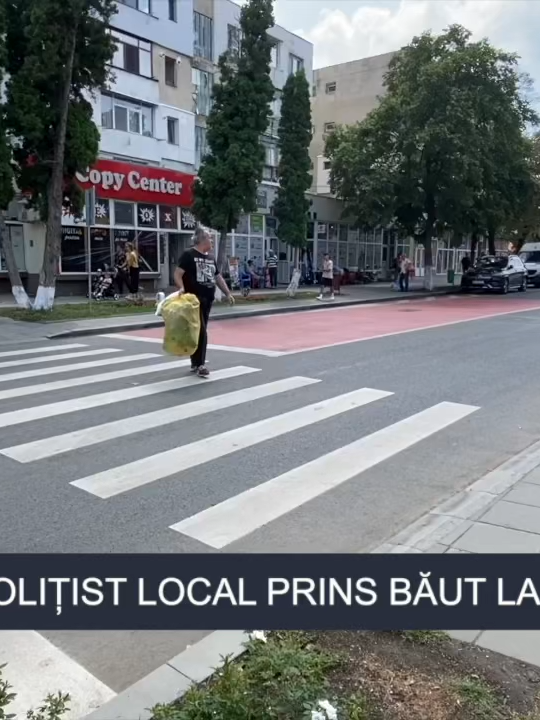 ȘTIRILE BIT TV - POLIȚIST LOCAL PRINS BĂUT LA HÂRLĂU  #urmaritori