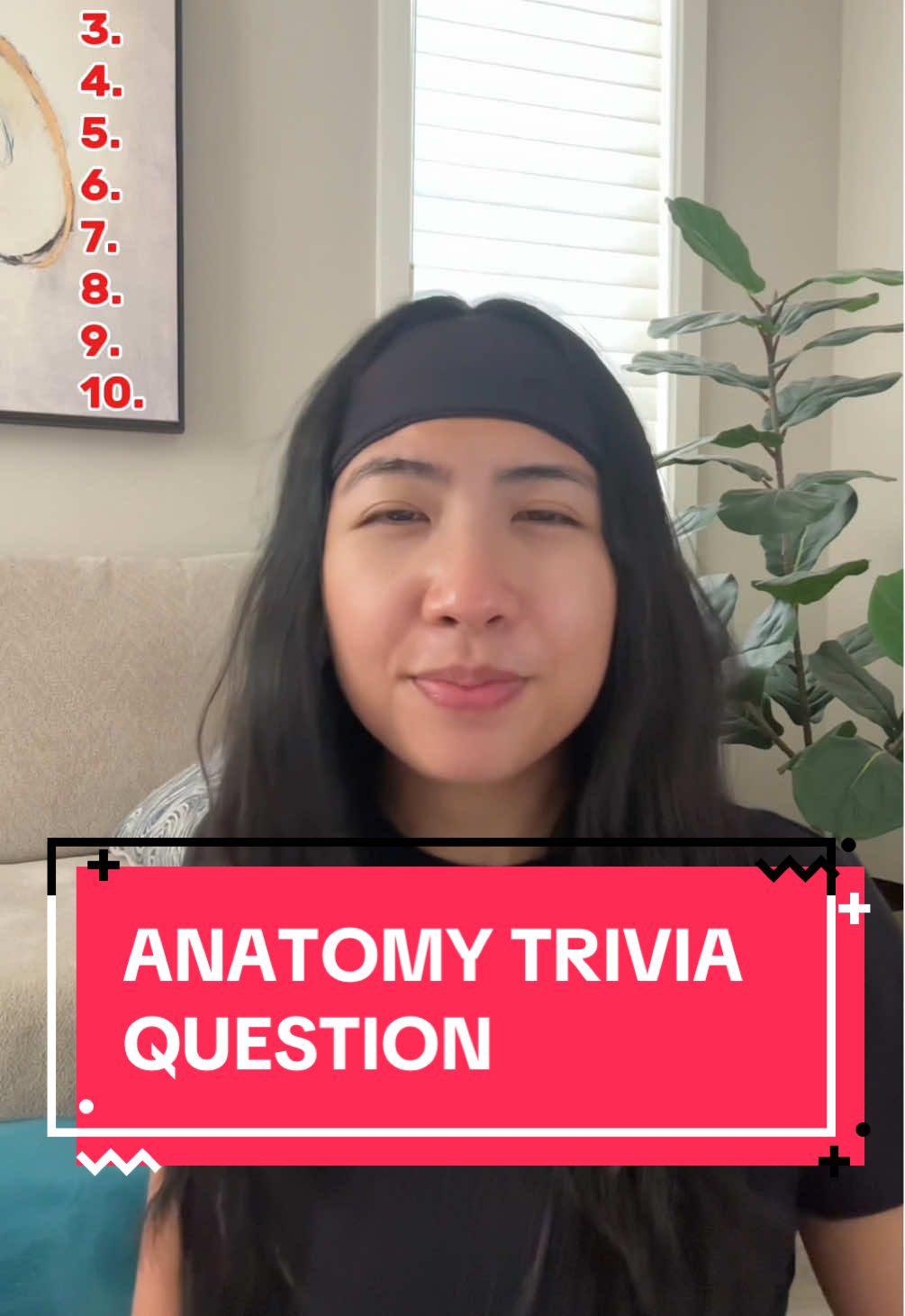 Anatomy trivia! Are you smarter than a doctor of physical therapy student #dptstudent #pt #physicaltherapy #physiotherapy #anatomy 